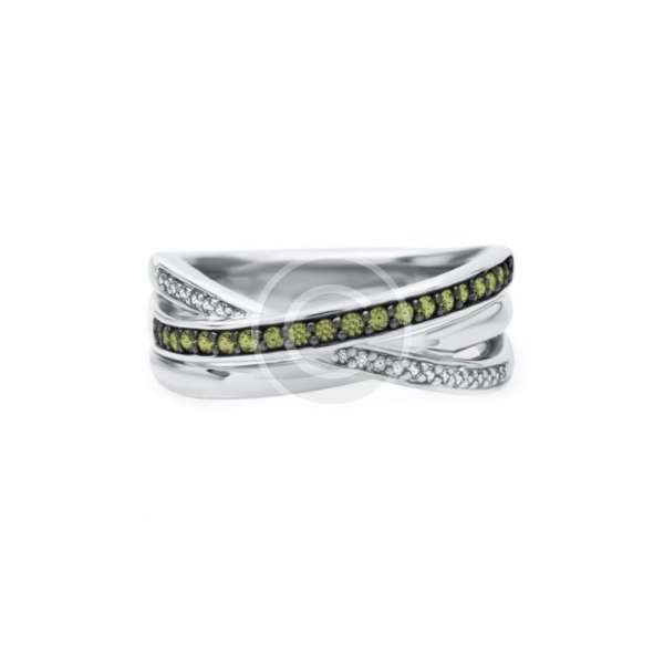 PalmBeach 5.62 TCW Round Plexus Diamond Ring - Image 2