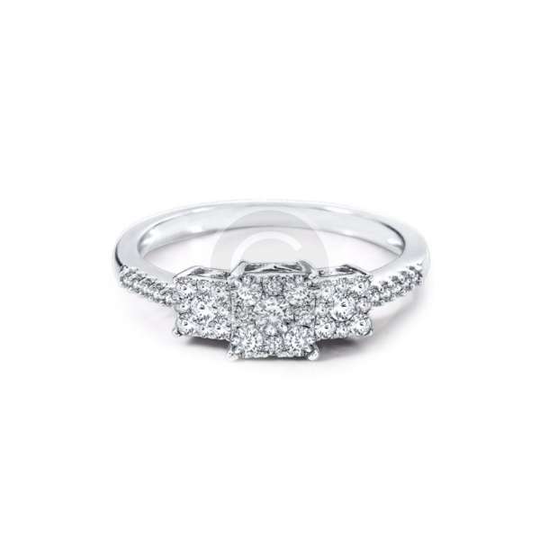 Charm Anniversary Diamond Ring - Image 2